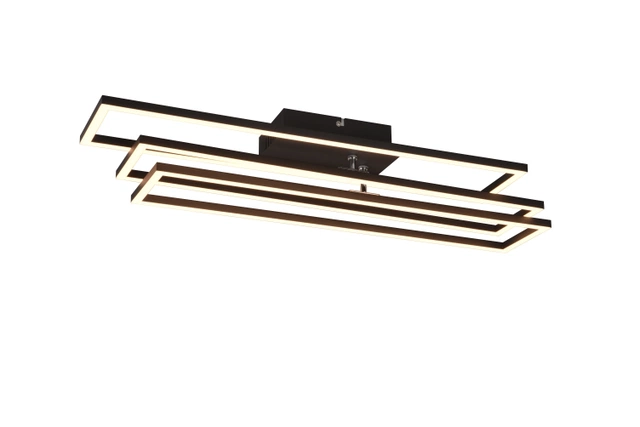 Corso LED plafond taklampe 66cm sort