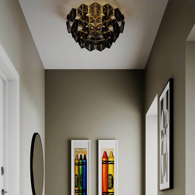 Monarque plafond taklampe 51cm smoke