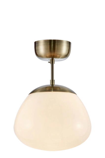 Rise plafond taklampe 25cm messing