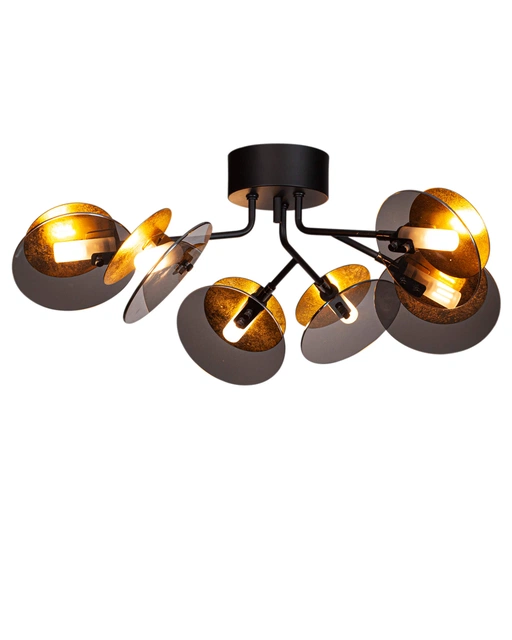 Turno plafond taklampe 70cm sort