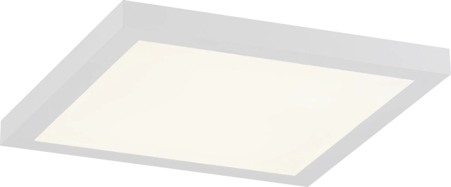 Slim LED plafond taklampe 30cm hvit