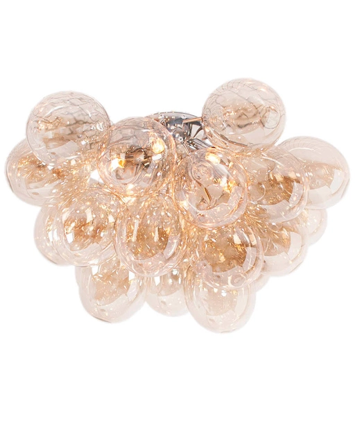 Gross plafond taklampe 50cm amber