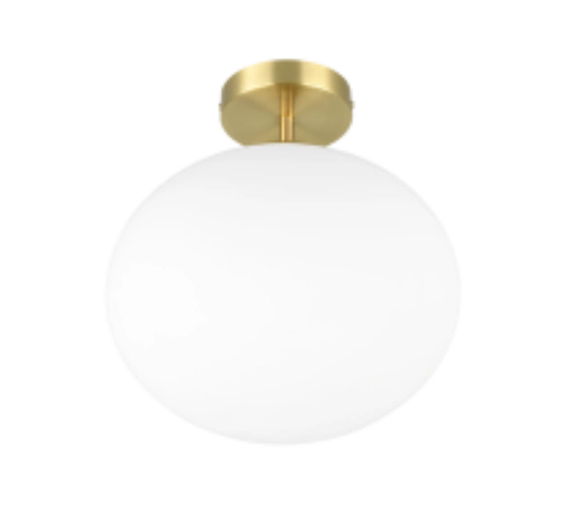 Fomento plafond taklampe 30cm messing