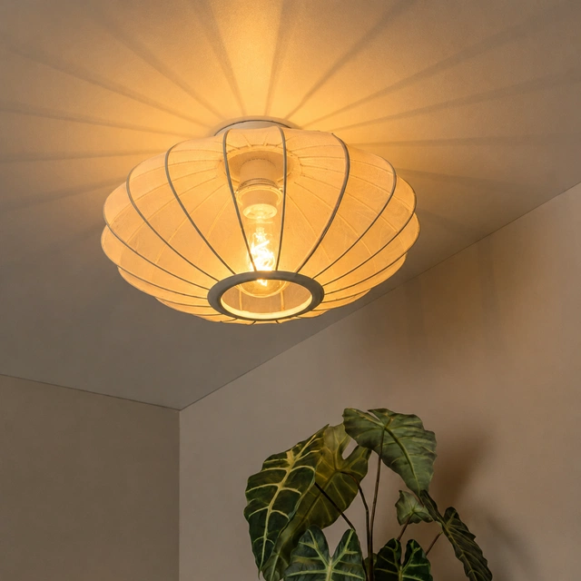 Corina Flush plafond taklampe 40cm beige