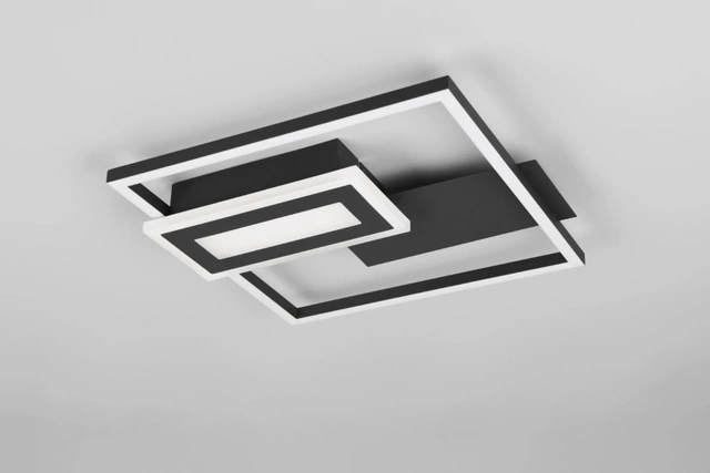 Spiro LED plafond taklampe 33cm sort