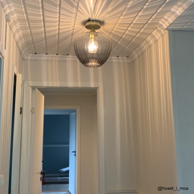 Carmen plafond taklampe 29cm smoke