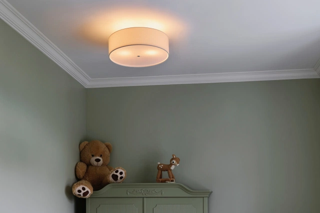 Trysil plafond taklampe 45cm beige