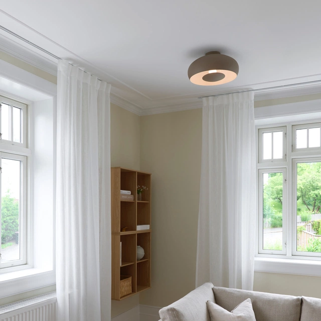 Venus plafond taklampe 40cm beige