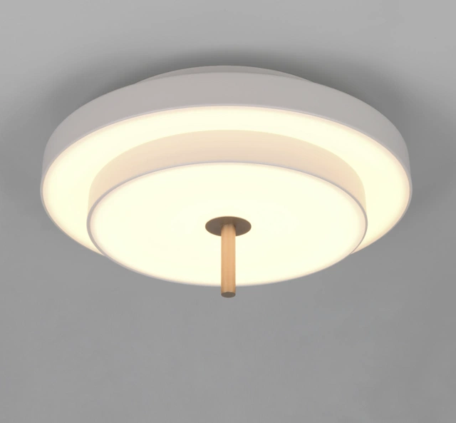 Keaton LED plafond taklampe 40cm grå