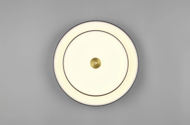 Keaton LED plafond taklampe 40cm sort