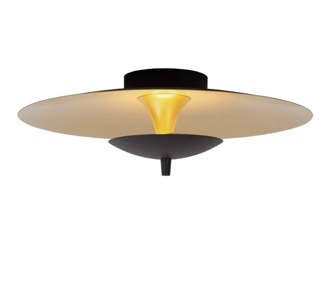 Vulcan LED plafond taklampe 38cm sort