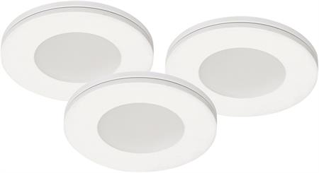 Downlight LED MD-305 3pk. hvit