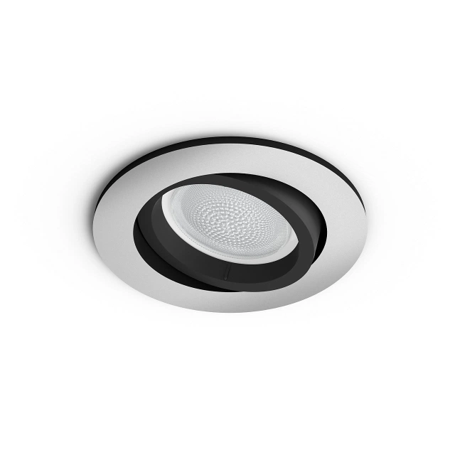 Hue Centura rund downlight 9cm stål