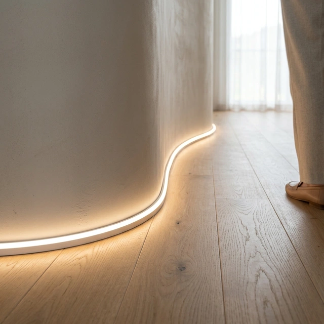 LED Strips Triangle Neon 3m IP65 m/fjernkontroll