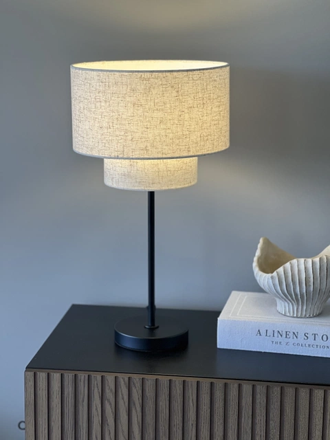 Blefjell skjerm rund 30cm beige