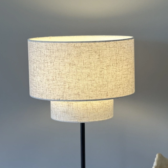 Blefjell skjerm rund 30cm beige