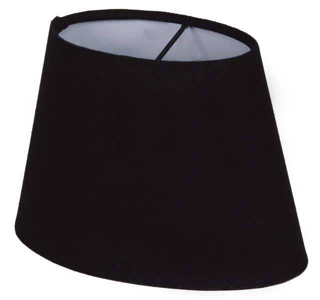 Lina skjerm oval 20cm sort