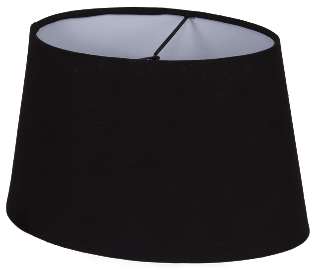 Lina skjerm oval 29cm sort