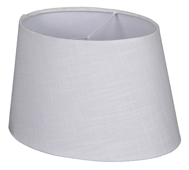 Lina skjerm oval 29cm hvit
