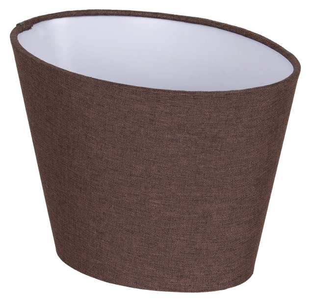 Lina skjerm oval 20cm brun