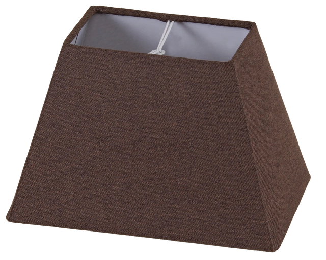 Erle skjerm rektangel 20cm brun