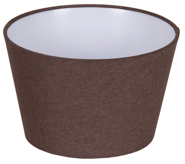 Lina skjerm rund 20cm brun