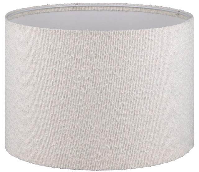 Max Boucle skjerm rund 35cm hvit