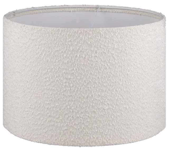 Max Boucle skjerm rund 35cm hvit