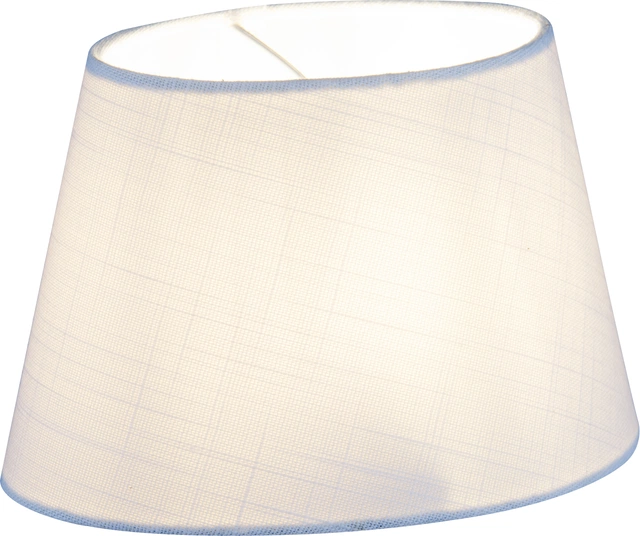 Celia skjerm oval 25cm hvit