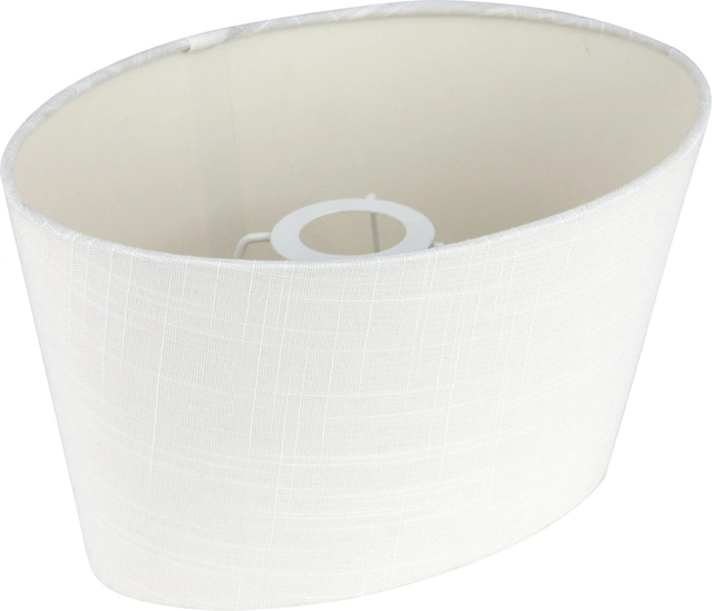 Celia skjerm oval 25cm hvit