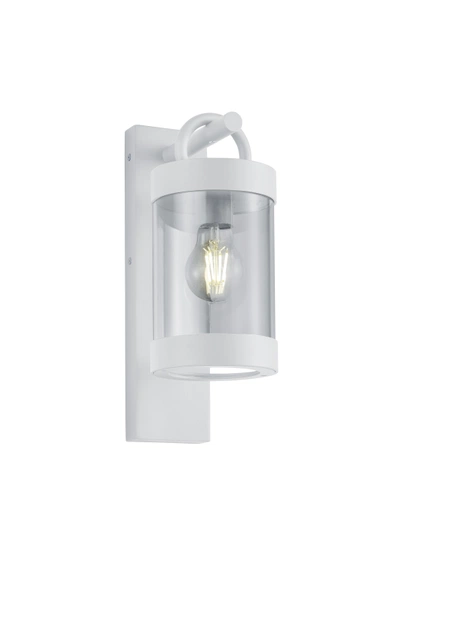Sambesi utelampe vegg m/sensor IP44 33cm hvit