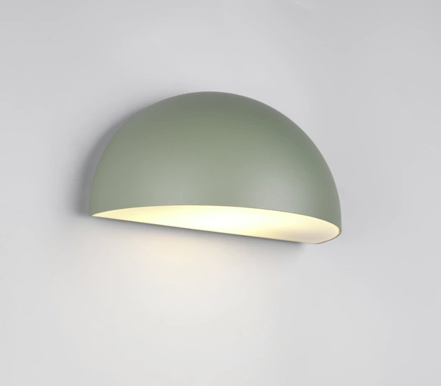 Maas utelampe vegg IP44 27cm grønn