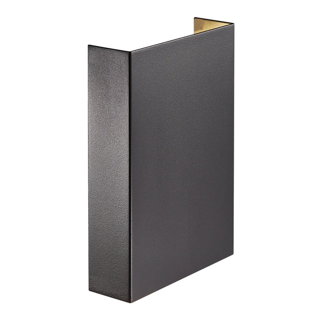 Fold 15 LED utelampe vegg IP54 21cm sort
