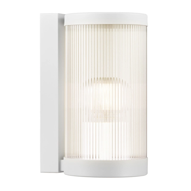 Coupar utelampe vegg IP54 25cm hvit