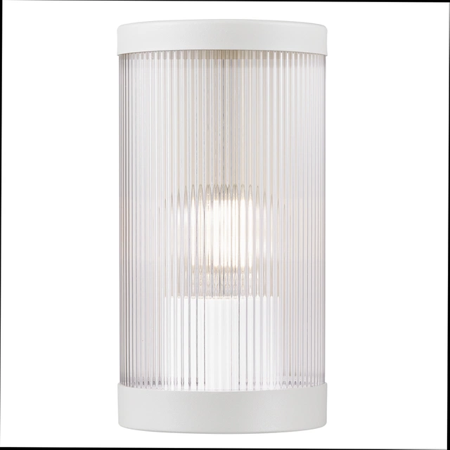 Coupar utelampe vegg IP54 25cm hvit