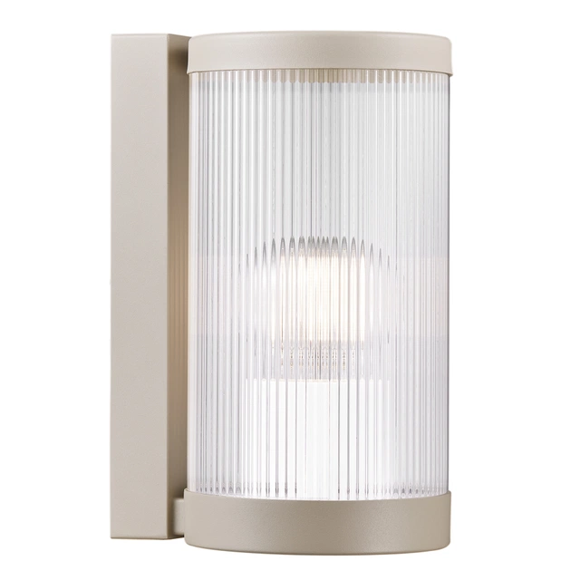 Coupar utelampe vegg IP54 25cm beige