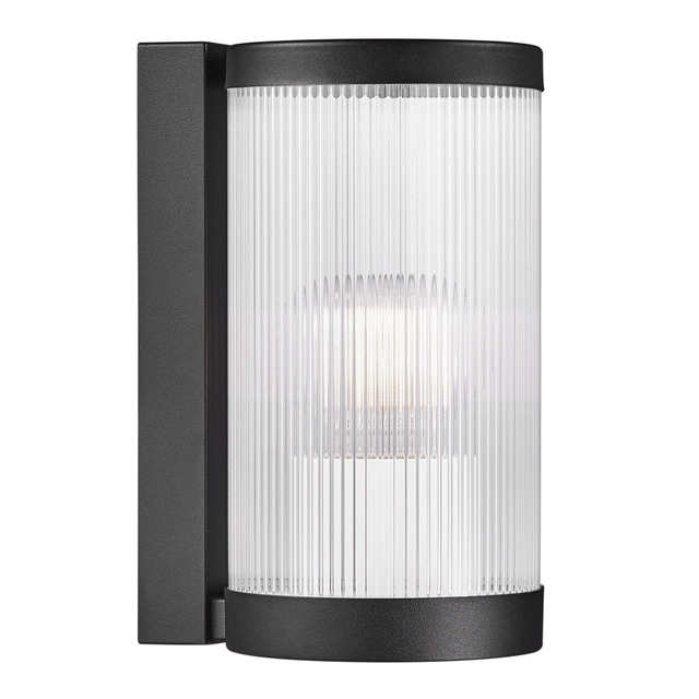 Coupar utelampe vegg IP54 25cm sort