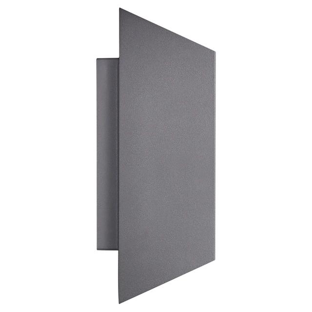 Nico Square utelampe vegg IP54 23,5cm grå