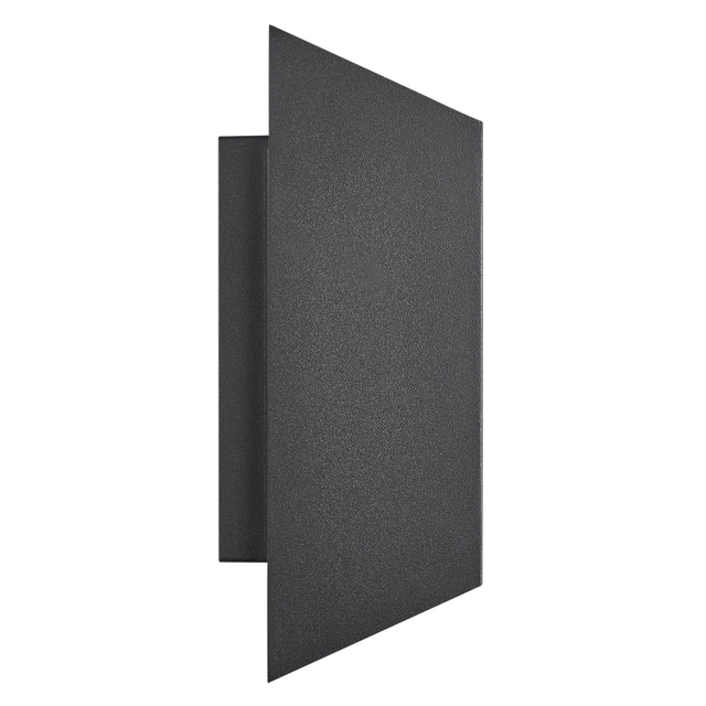 Nico Square utelampe vegg IP54 23,5cm sort