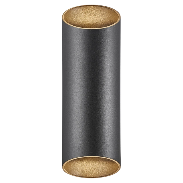 Nico Round utelampe vegg IP54 23,5cm sort