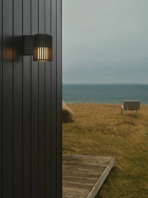 Aludra Seaside utelampe vegg IP54 16,8cm grå