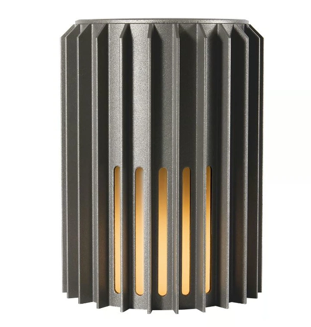 Aludra Seaside utelampe vegg IP54 16,8cm grå