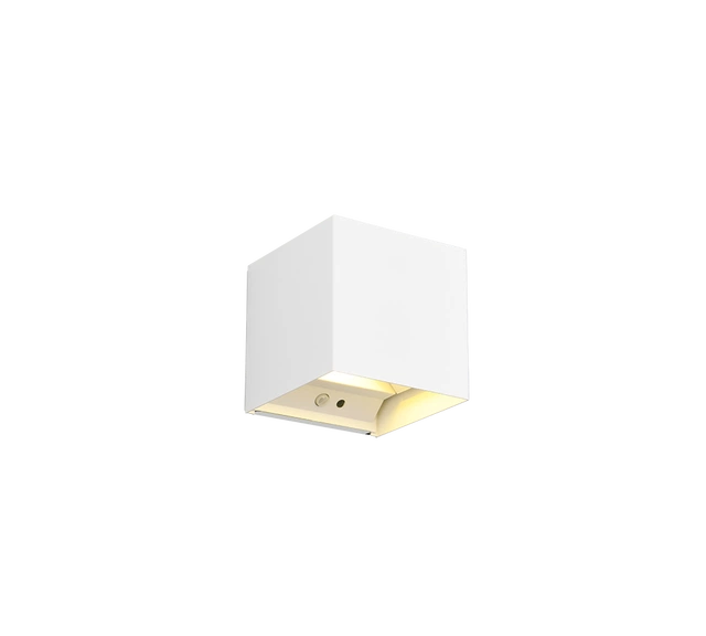 Talent LED oppladbar vegglampe IP44 10cm hvit