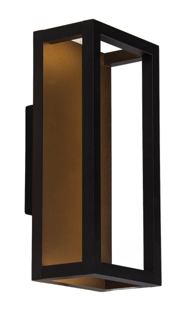 Amsterdam utelampe vegg IP54 27cm sort