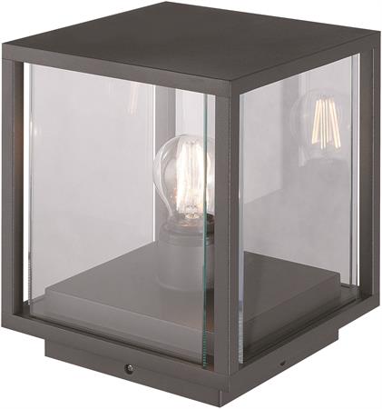 Bore Mark III utelampe stolpe IP54 24,5cm grå