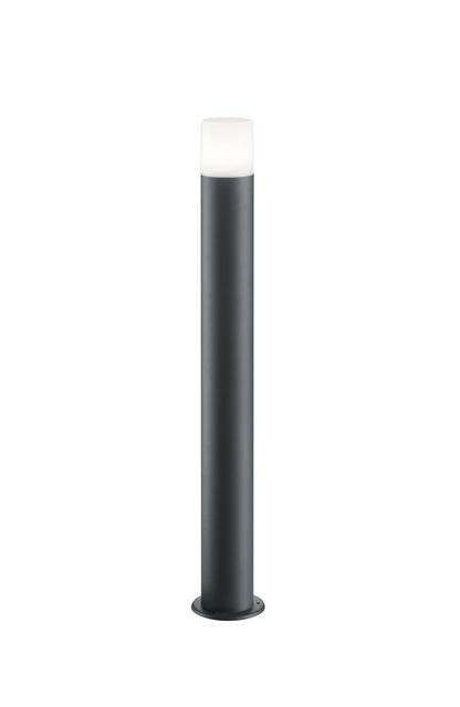 Hoosic utelampe stolpe IP44 80cm grå
