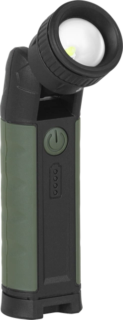 Power Focus LED arbeidslampe lommelykt IP65 grønn