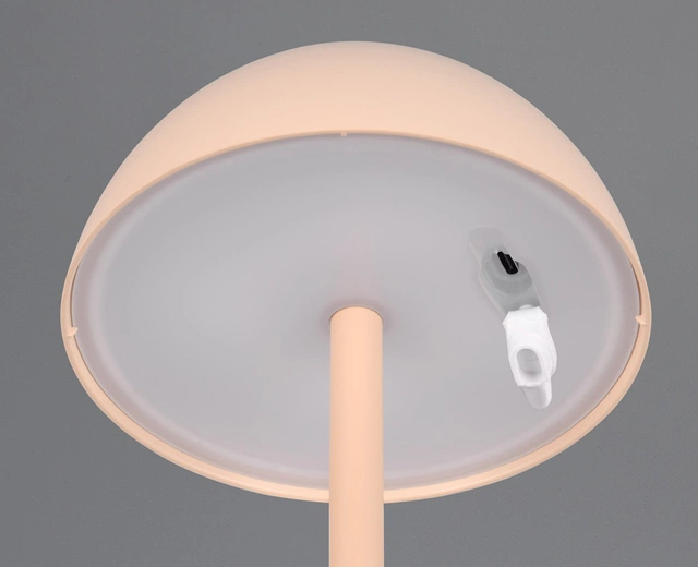 Ricardo LED oppladbar utelampe bord IP54 30cm beige