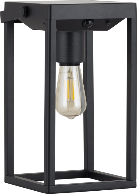 Solar Bluebell oppladbar utelampe lykt IP44 sort