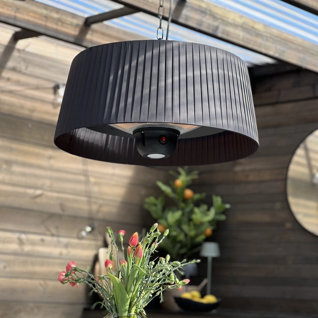 Terrassevarmer Oslo takmodell IP24 1800W 60cm sort